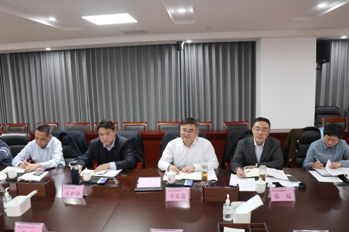 丰家雷同志带队到济宁国投调研